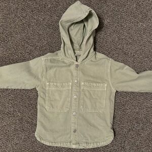 Zara hooded over shirt for toddler boy